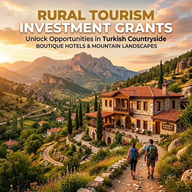 Kırsal Turizm Yatırımlarına Hibe Desteği